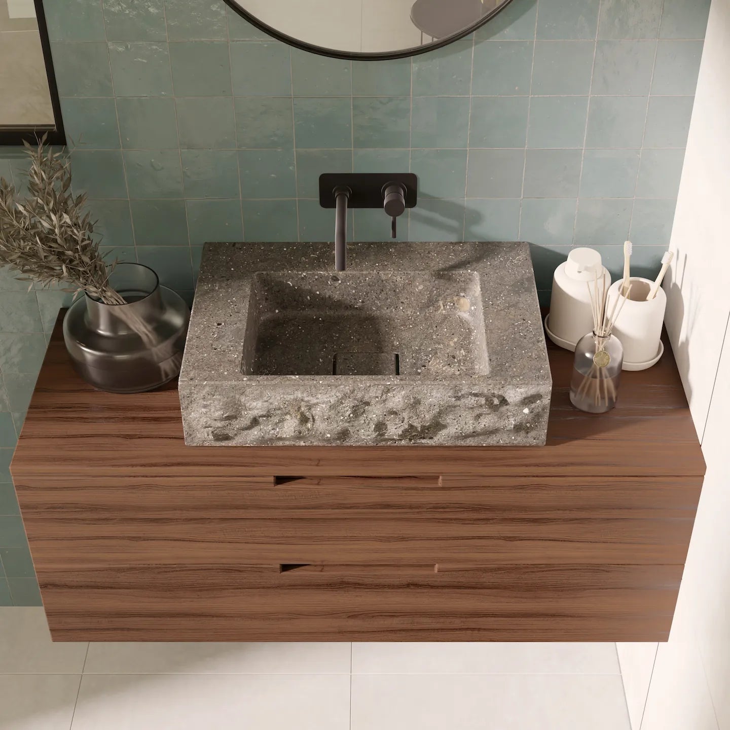 vasque-pierre-60cm-bleu-gris-modele-leman-rectangulaire-plages-laterales-face-avant-brut-de-roche