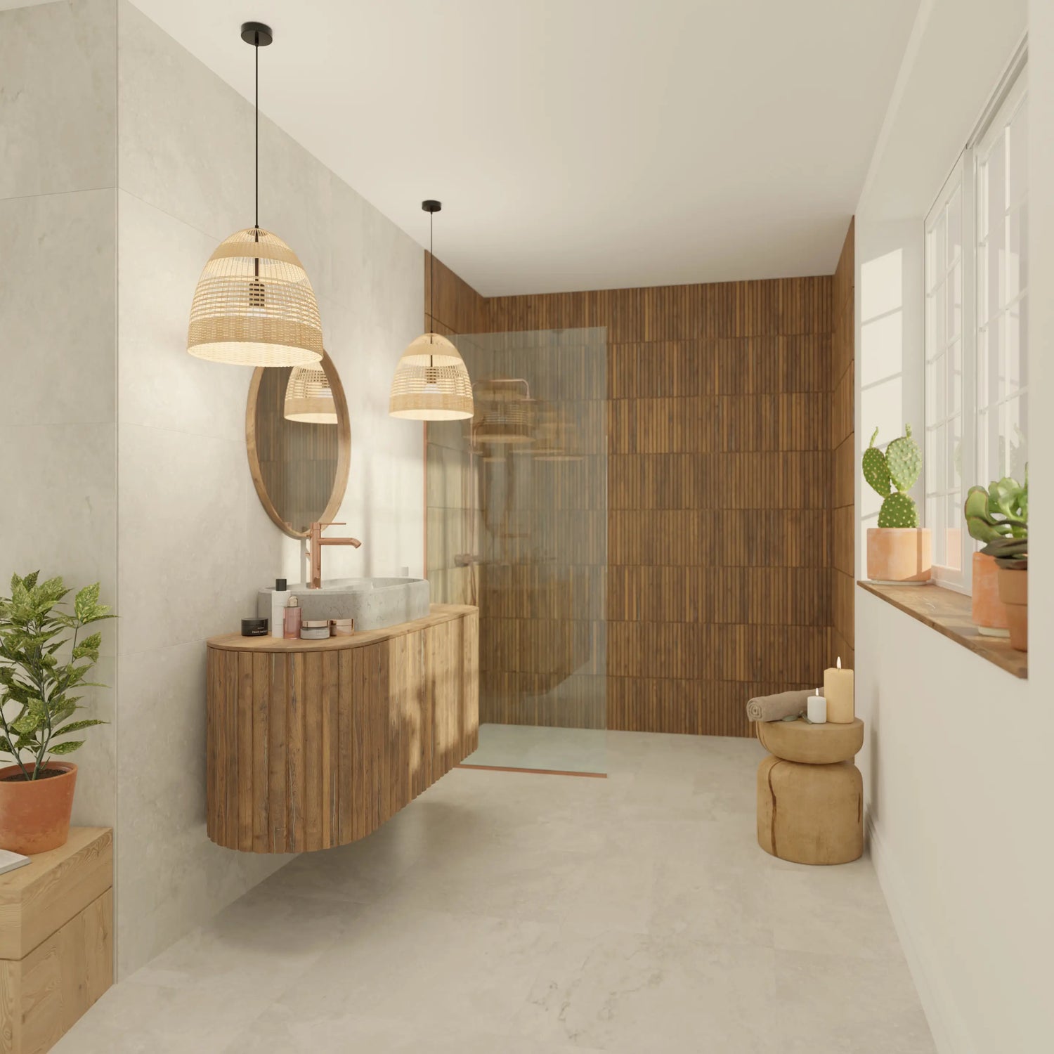 Vasque-en-pierre-dans-salle-de-bain-style-zen-japandi
