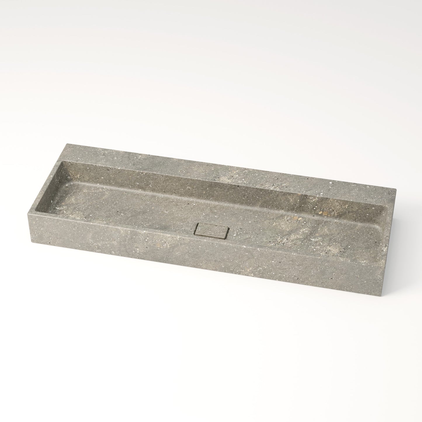 Vasque en marbre bleu gris de San Vicente 120 cm –  Aumar