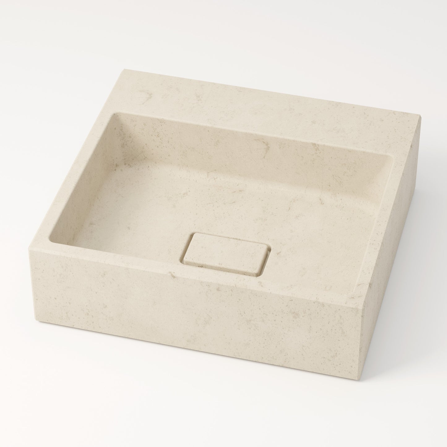 Vasque en pierre crème Moléanos 44 cm – Aumar
