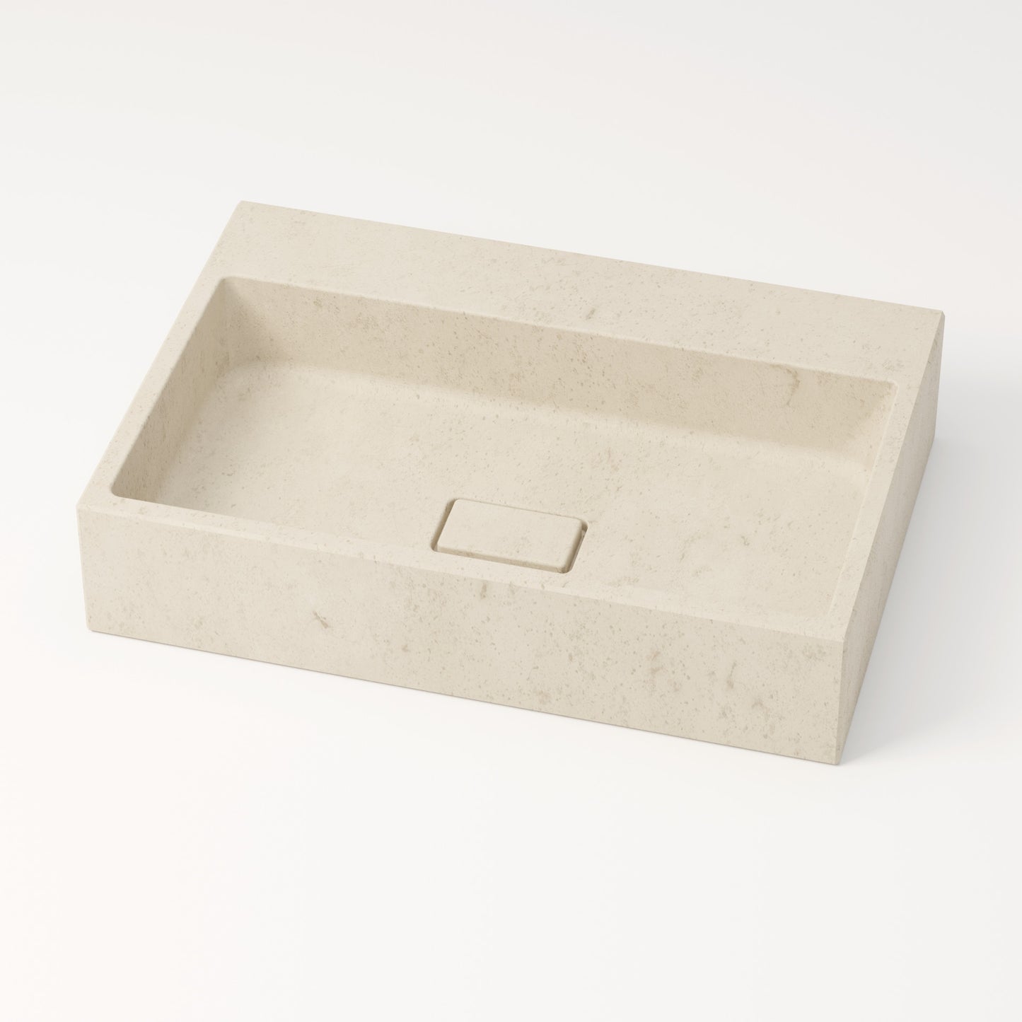 Vasque en pierre crème Moléanos 60 cm – Aumar