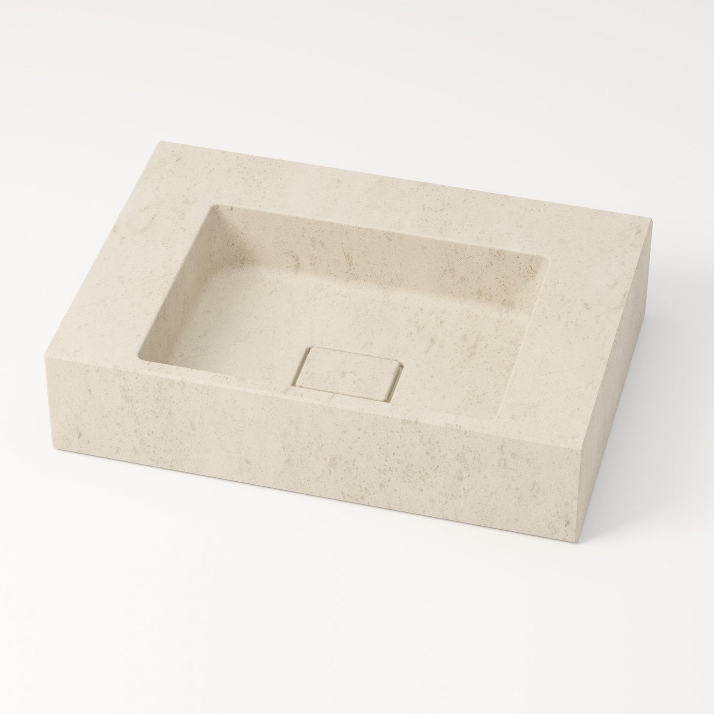 Vasque en pierre crème Moléanos 60 cm – Léman
