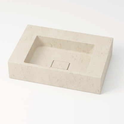 Vasque en pierre crème Moléanos 60 cm – Léman