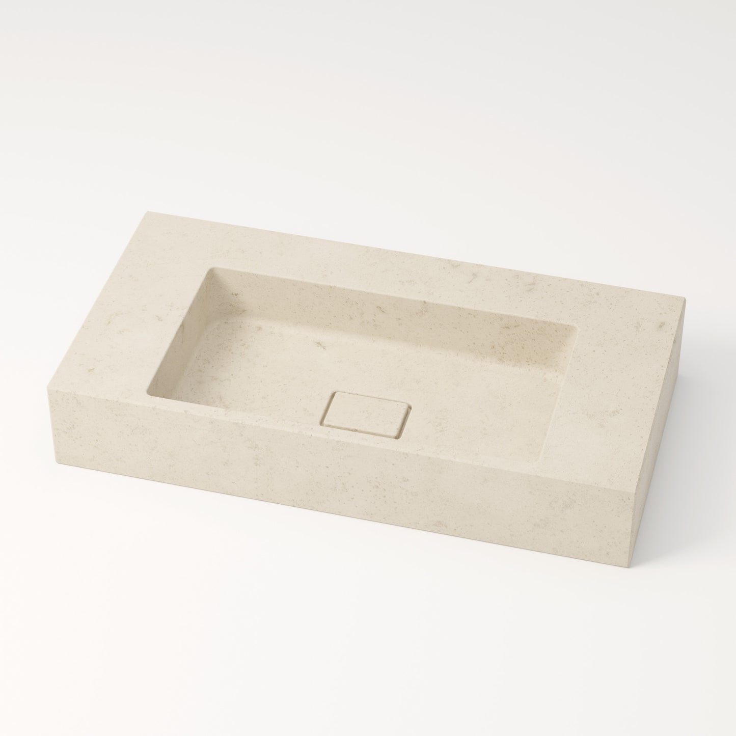 Vasque en pierre crème Moléanos 80 cm – Léman