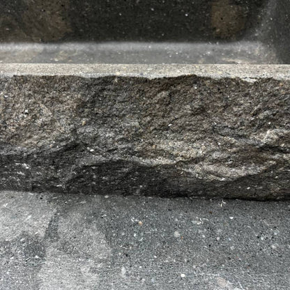 Vasque en marbre brute bleu gris de San Vicente 120 cm –  Léman